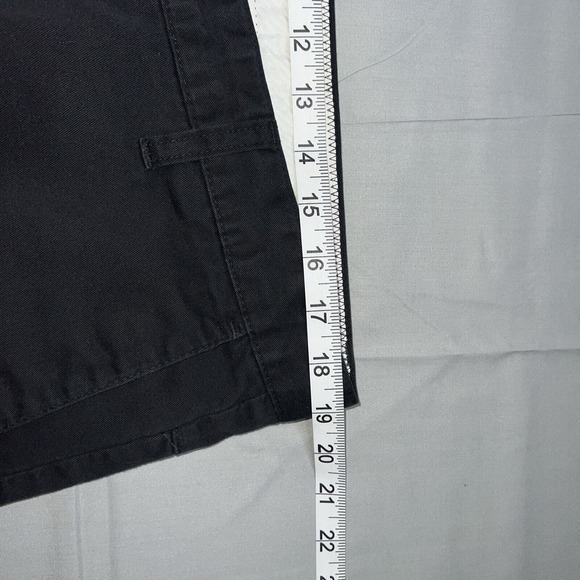 Volcom Stone Chino Skater Shorts Black Men's 36 Flat Front - Picture 9 of 13